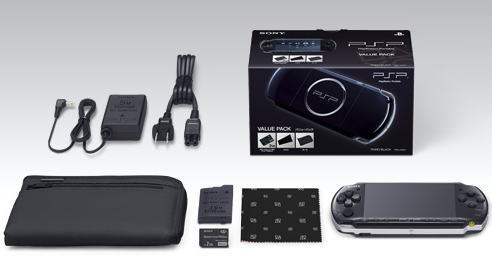 PSPバリューパック「PSPJ-30023/PSPJ-30024/PSPJ-30025」の同梱物