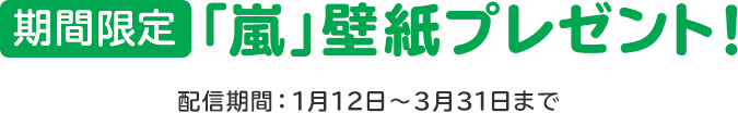 嵐ファン必見 嵐 壁紙プレゼントが日立より期間限定で配信スタート E Sonyshop Hitachiチェーンストール 石川電機