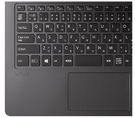 VAIO Zシリーズ「VJZ13B1」「VJZ1311」タッチパッド