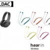 ソニー h.earシリーズにLDAC対応のワイヤレスヘッドセット「MDR-100ABN」「MDR-EX750BT」登場！