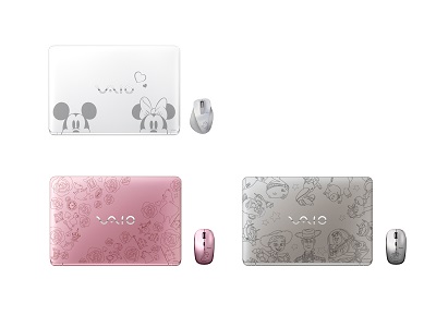 VAIO S15「VJS1511」Disneyキャラクターデザインモデル