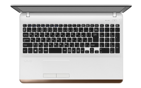 VAIO C15「VJC1511」テンキー付きフルサイズキーボード