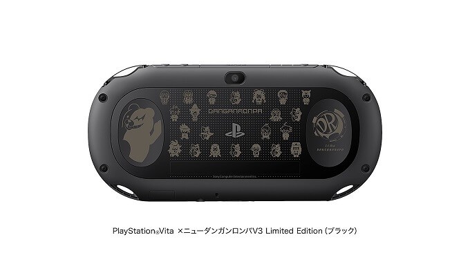 PS Vita本体「ニューダンガンロンパV3 Limited Edition」刻印モデル
