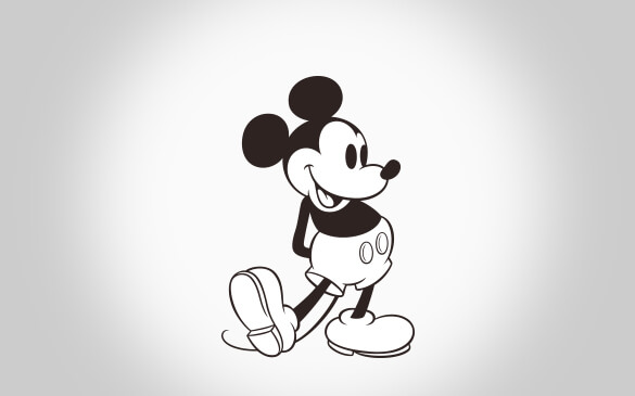 1934年『ミッキーのガリバー旅行記（原題：Gulliver Mickey）』