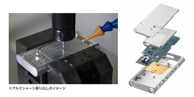 ウォークマン「NW-ZX300」高音質を追求した素材と設計